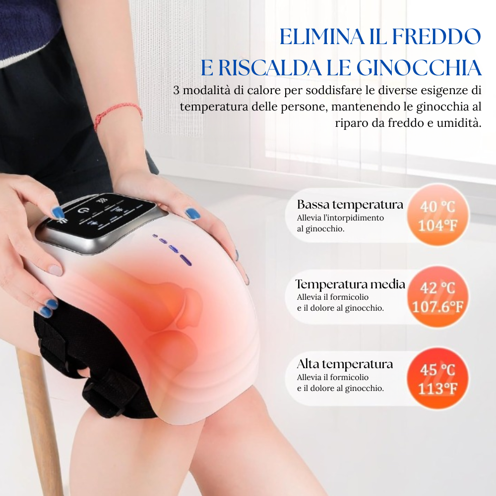 TELOSMART™ Massaggiatore Termico per Ginocchia